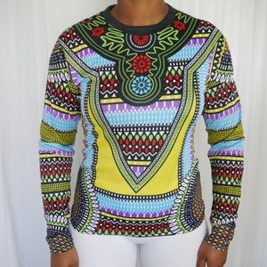 African Dashiki Jersey - Black/Yellow